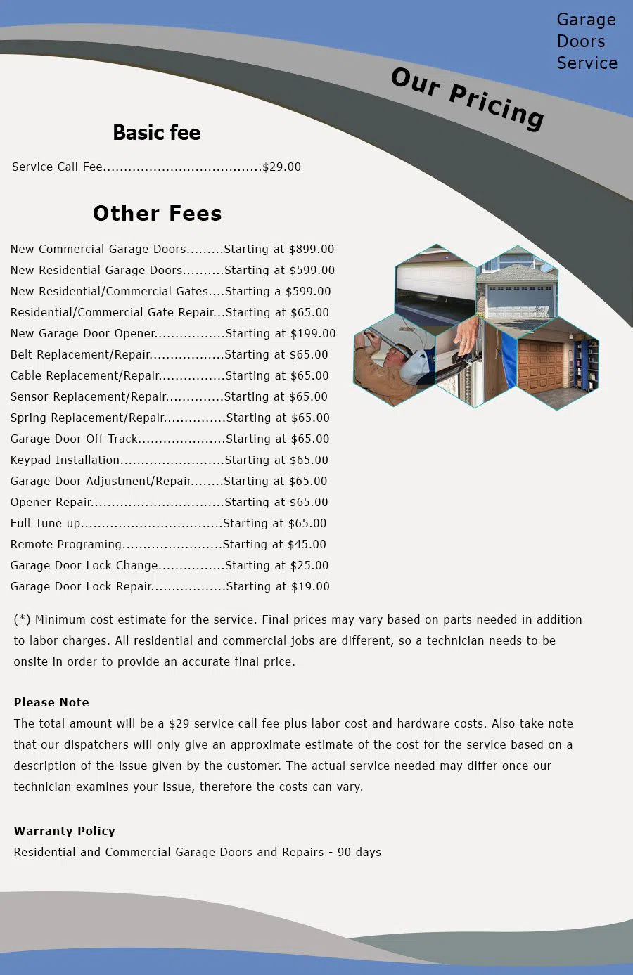 Atlanta Security Garage Door Service Atlanta, GA 404-419-7090